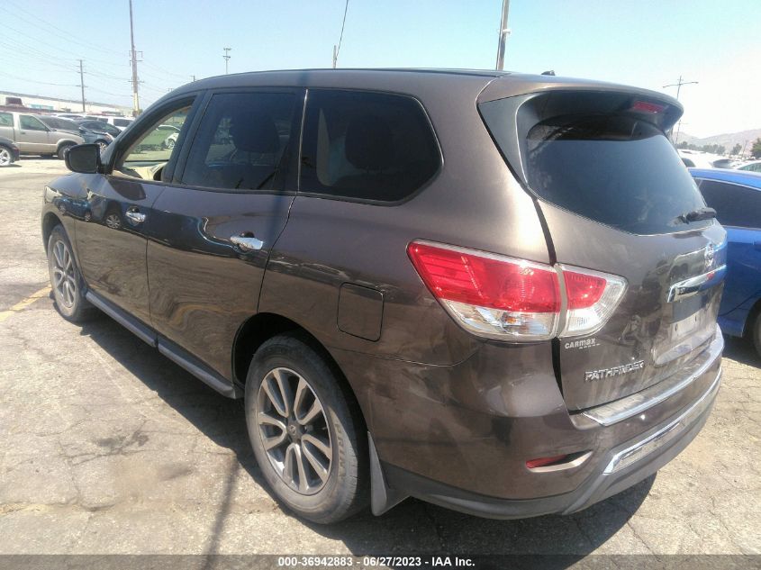 2015 NISSAN PATHFINDER S/SV/SL/PLATINUM - 5N1AR2MN1FC615560