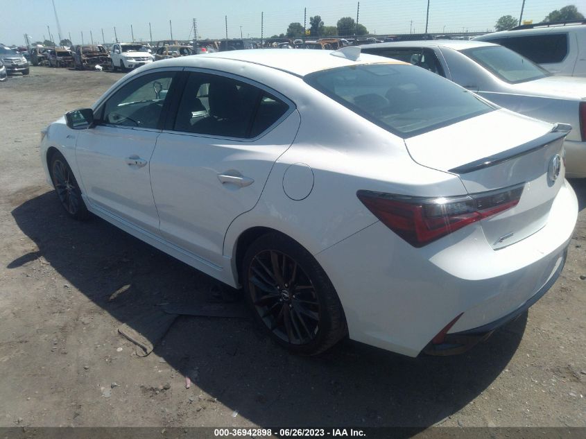 2022 ACURA ILX PACKAGE - 19UDE2F86NA002771