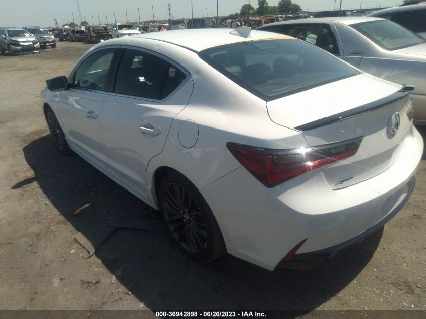 2022 ACURA ILX PACKAGE - 19UDE2F86NA002771