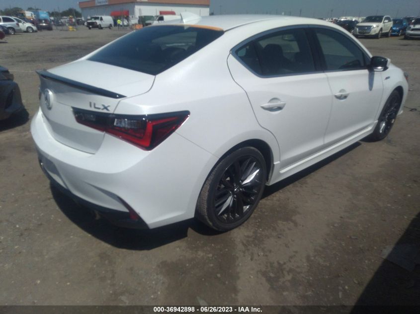 2022 ACURA ILX PACKAGE - 19UDE2F86NA002771