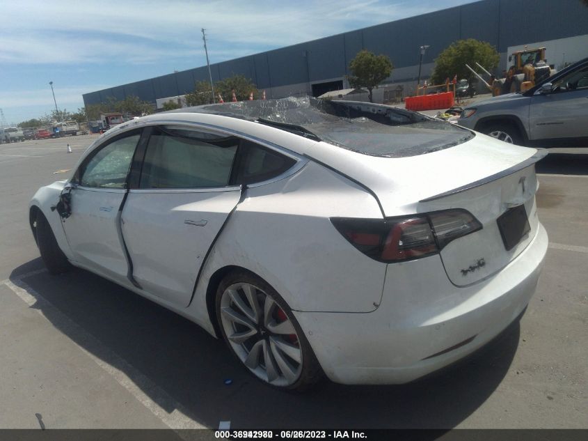 2019 TESLA MODEL 3 LONG RANGE/PERFORMANCE - 5YJ3E1EB1KF513938