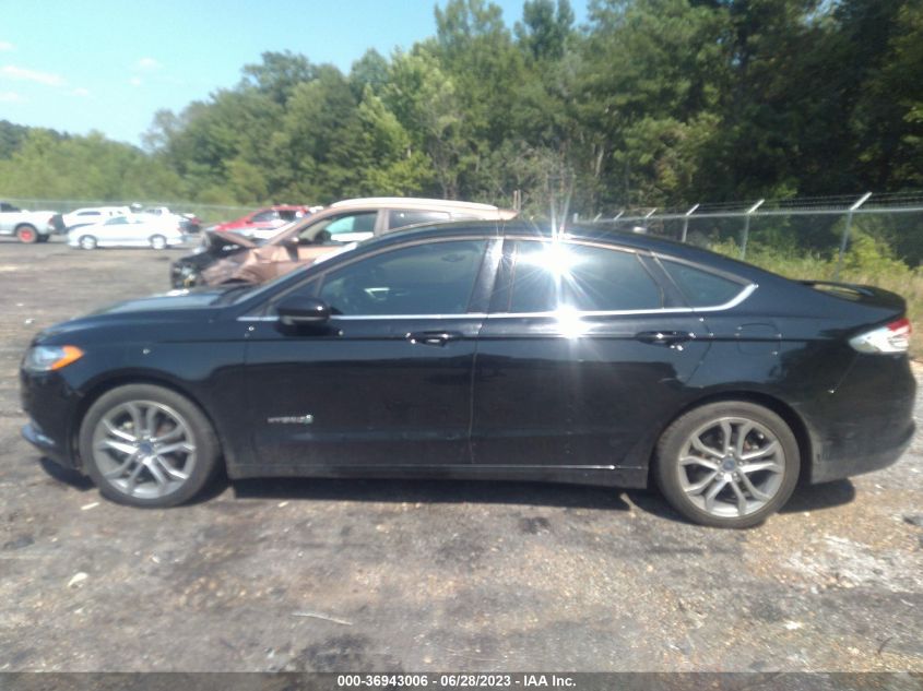 2017 FORD FUSION HYBRID SE - 3FA6P0LU4HR324610