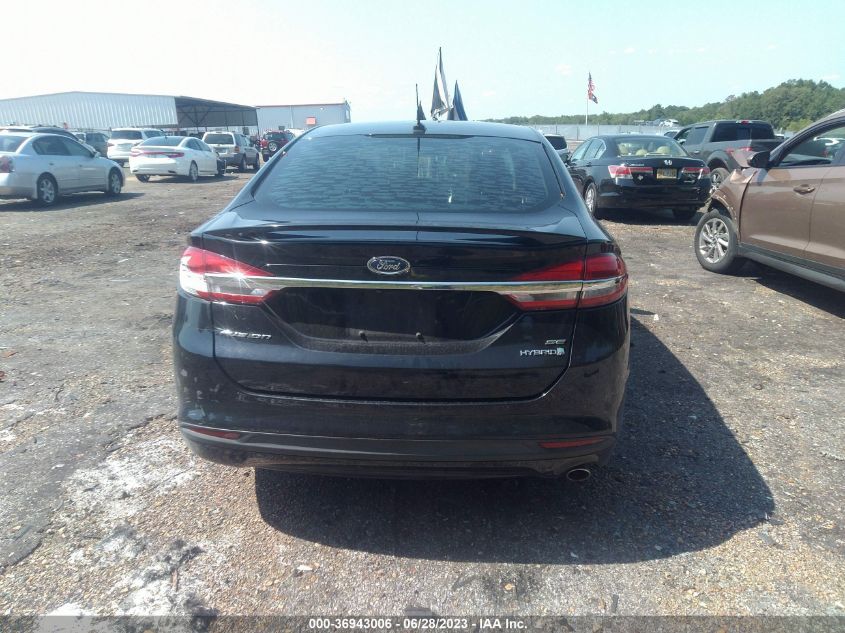 2017 FORD FUSION HYBRID SE - 3FA6P0LU4HR324610