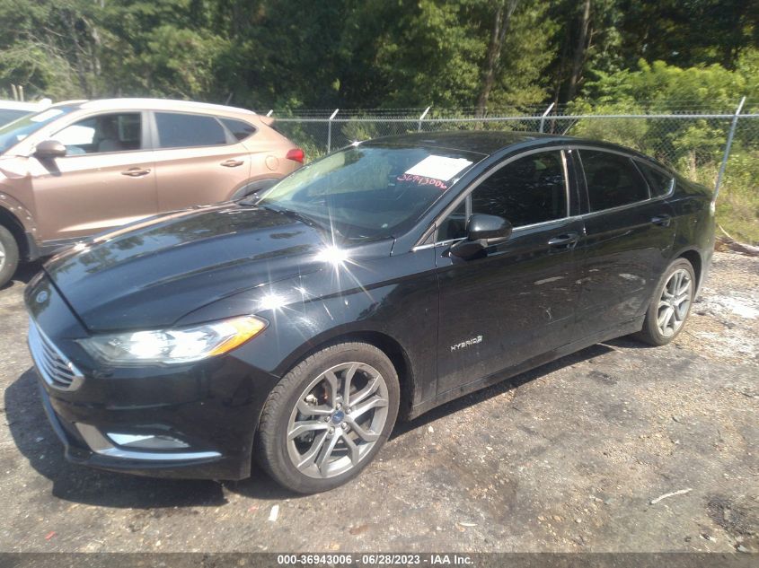 2017 FORD FUSION HYBRID SE - 3FA6P0LU4HR324610