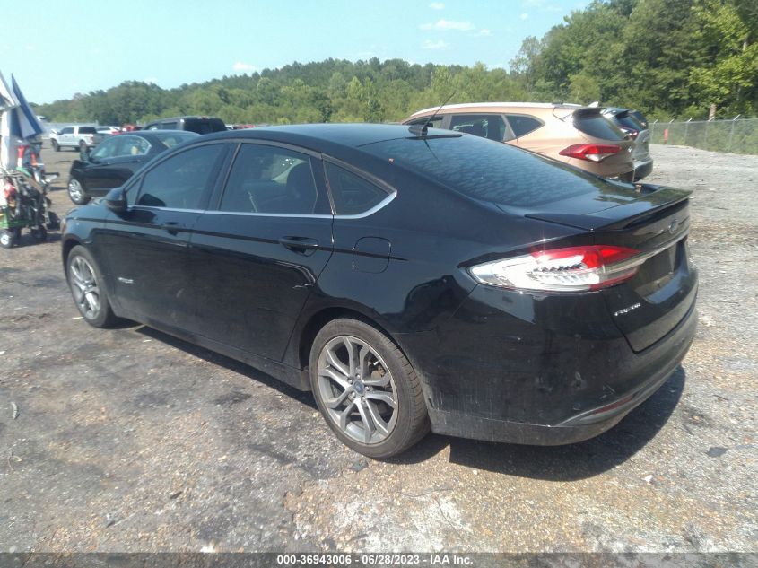 2017 FORD FUSION HYBRID SE - 3FA6P0LU4HR324610