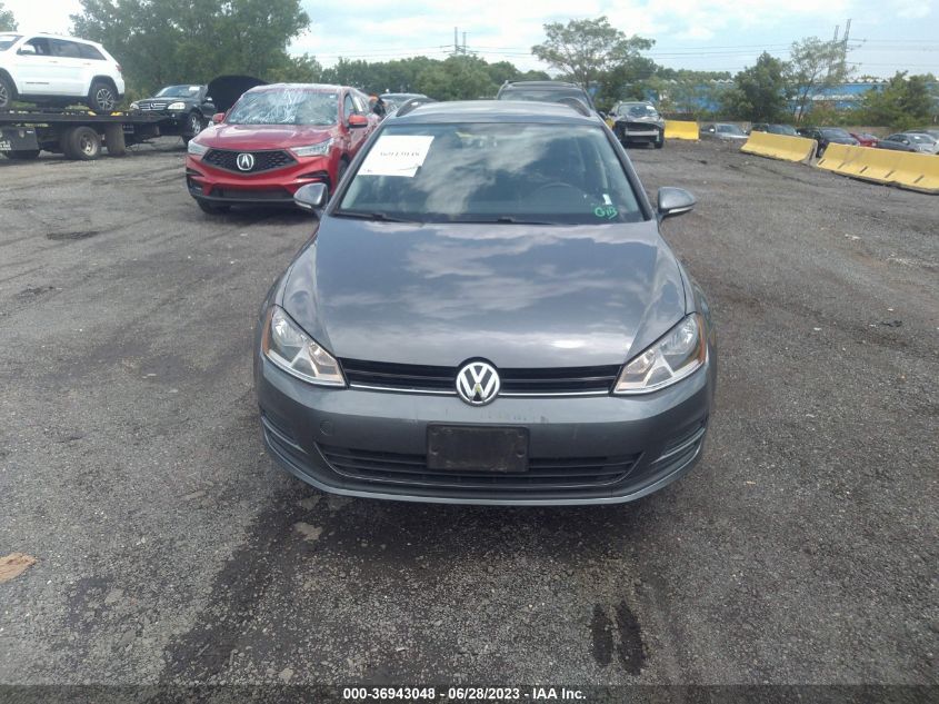 2016 VOLKSWAGEN GOLF SPORTWAGEN TSI S 3VWC17AU8GM508306
