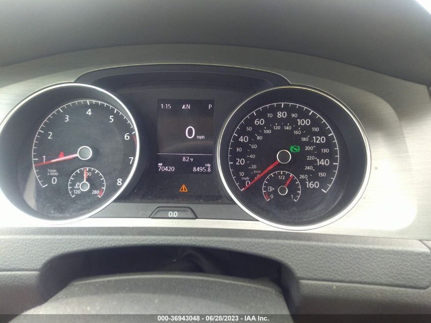 2016 VOLKSWAGEN GOLF SPORTWAGEN TSI S 3VWC17AU8GM508306