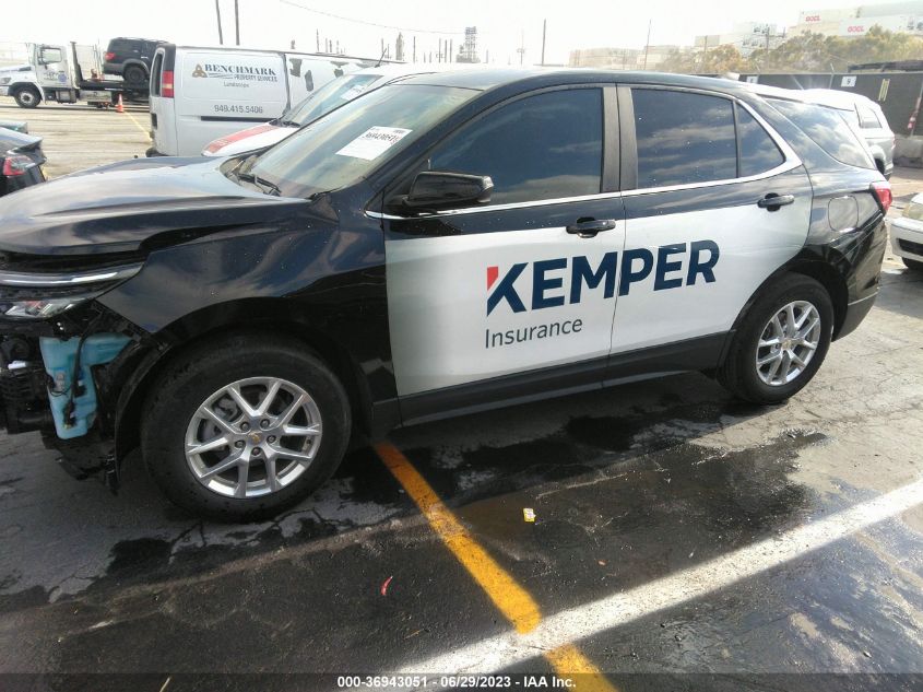 2022 CHEVROLET EQUINOX LT - 2GNAXJEV9N6121450