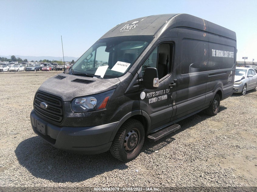 VIN 1FTYR3XVXJKB09082 2018 FORD TRANSIT VAN