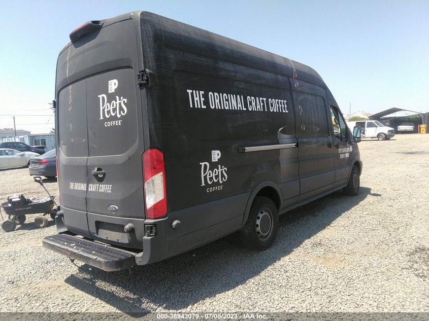 VIN 1FTYR3XVXJKB09082 2018 FORD TRANSIT VAN