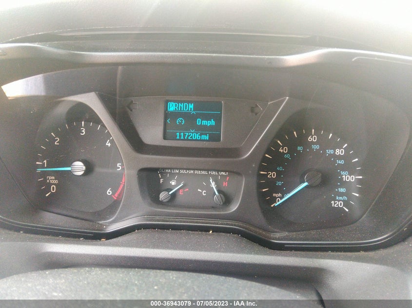 VIN 1FTYR3XVXJKB09082 2018 FORD TRANSIT VAN