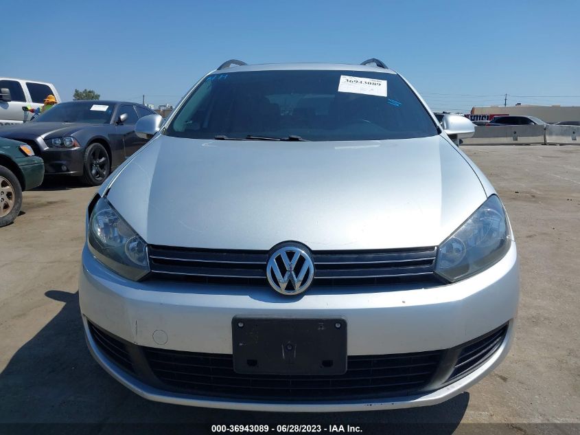 2013 VOLKSWAGEN JETTA SPORTWAGEN TDI W/SUNROOF - 3VWPL7AJXDM620960