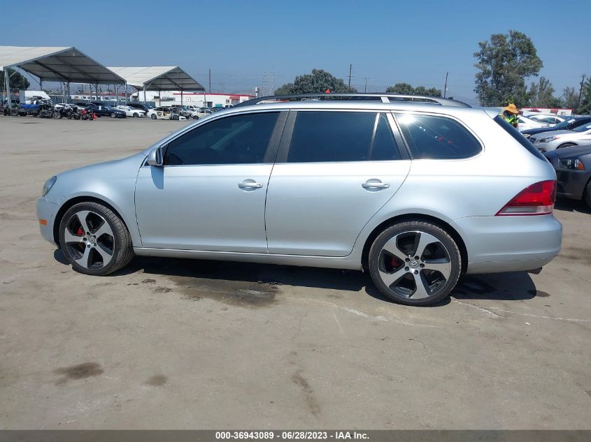 2013 VOLKSWAGEN JETTA SPORTWAGEN TDI W/SUNROOF - 3VWPL7AJXDM620960