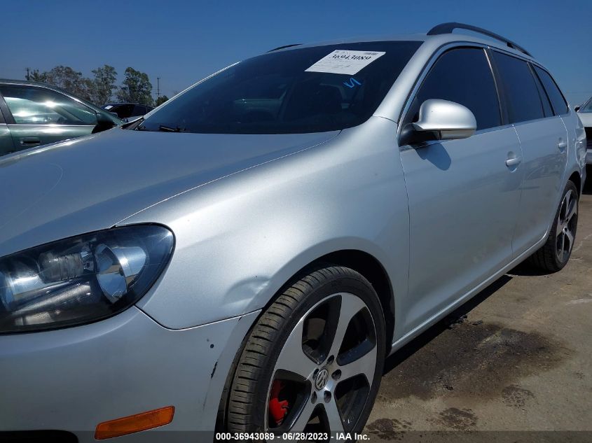 2013 VOLKSWAGEN JETTA SPORTWAGEN TDI W/SUNROOF - 3VWPL7AJXDM620960