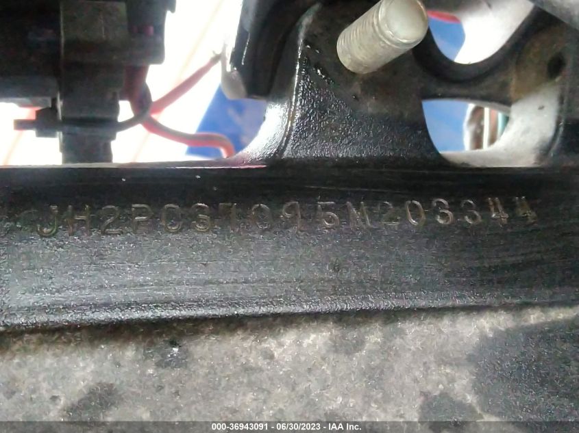 2005 HONDA CBR600 RR JH2PC37095M203344