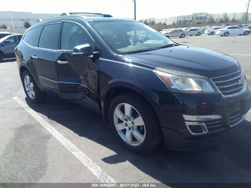 2015 CHEVROLET TRAVERSE LTZ - 1GNKRJKD7FJ384387