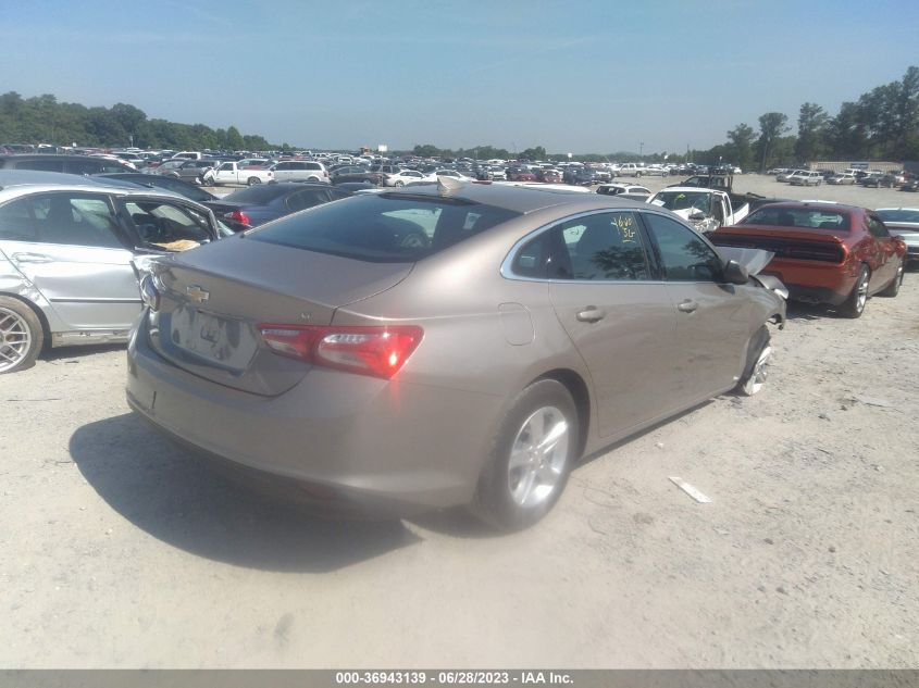 2022 CHEVROLET MALIBU LT - 1G1ZD5ST0NF184627