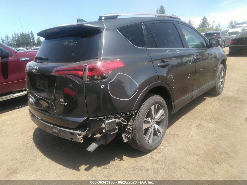 2018 TOYOTA RAV4 XLE - JTMRFREV1JD240215