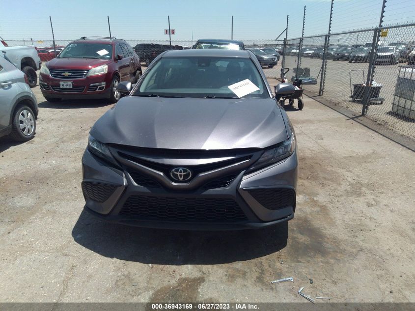 2021 TOYOTA CAMRY SE/SE NIGHT SHADE - 4T1G11AK1MU524317