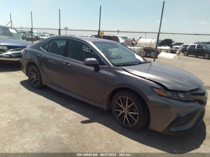 2021 TOYOTA CAMRY SE/SE NIGHT SHADE - 4T1G11AK1MU524317