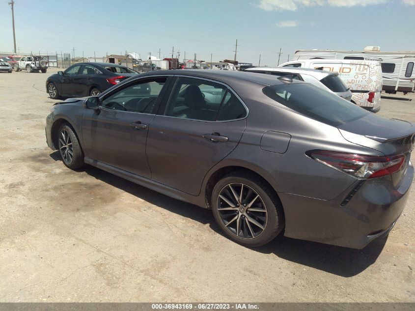 2021 TOYOTA CAMRY SE/SE NIGHT SHADE - 4T1G11AK1MU524317