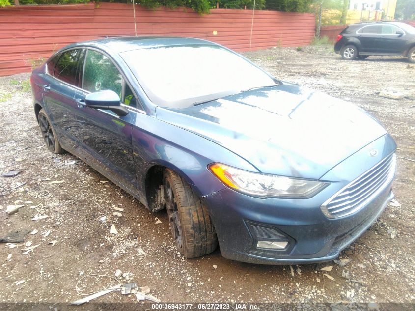 2019 FORD FUSION SE - 3FA6P0HD6KR249604