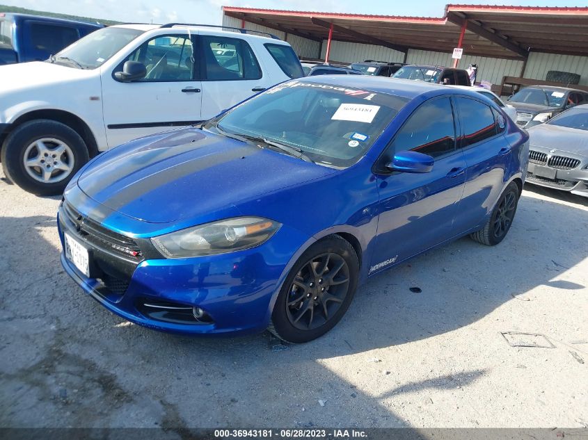 2014 DODGE DART SXT - 1C3CDFBBXED677287