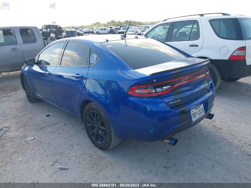 2014 DODGE DART SXT - 1C3CDFBBXED677287
