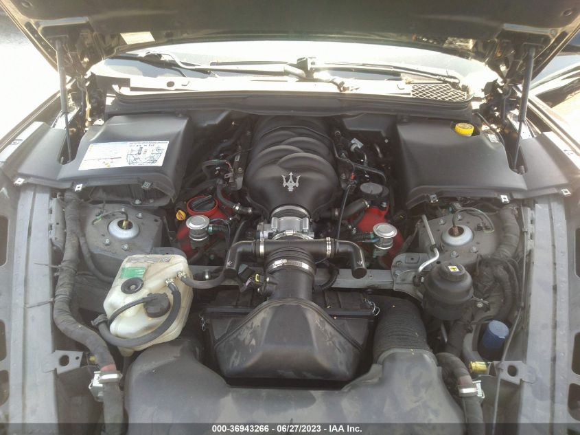 2014 MASERATI GRANTURISMO SPORT/MC ZAM45VLA1E0106948