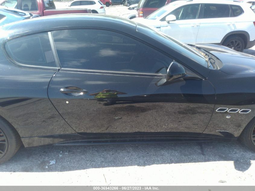 2014 MASERATI GRANTURISMO SPORT/MC ZAM45VLA1E0106948
