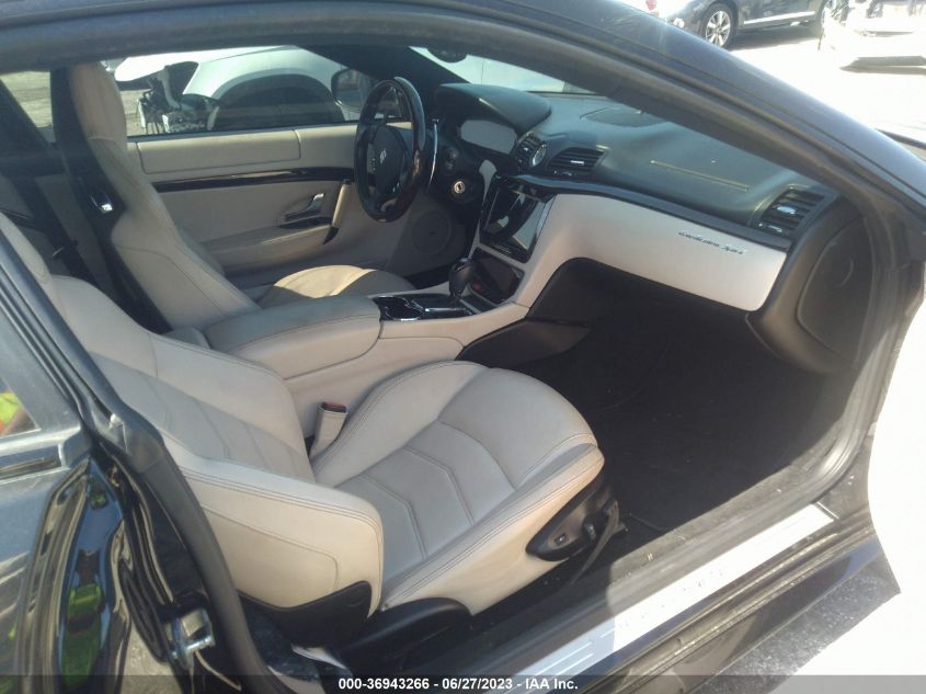 2014 MASERATI GRANTURISMO SPORT/MC ZAM45VLA1E0106948