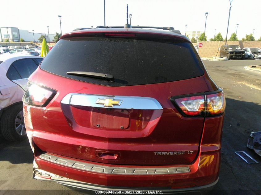 2016 CHEVROLET TRAVERSE LT - 1GNKRGKDXGJ182146