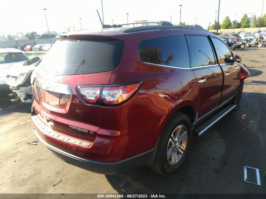 2016 CHEVROLET TRAVERSE LT - 1GNKRGKDXGJ182146