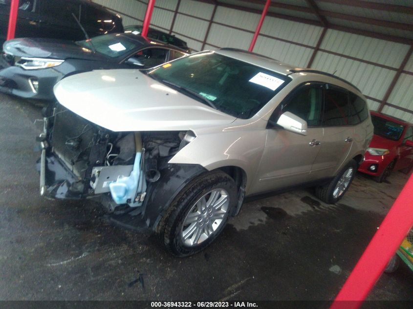 2013 CHEVROLET TRAVERSE LT - 1GNKRGKD9DJ141146