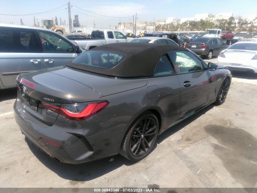 2022 BMW 4 SERIES 430I - WBA23AT02NCJ36408