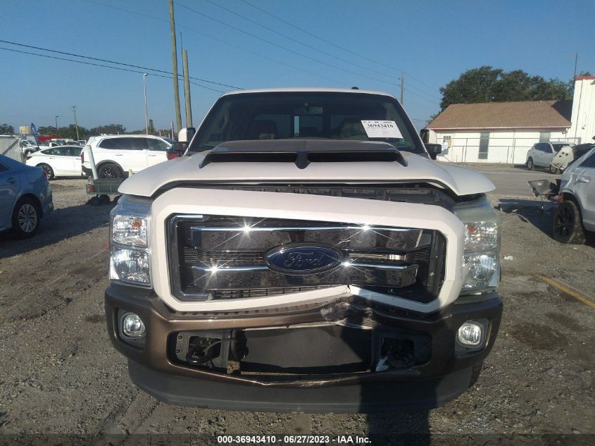 2016 FORD SUPER DUTY F-250 SRW LARIAT/PLATINUM - 1FT7W2BT6GEB52894