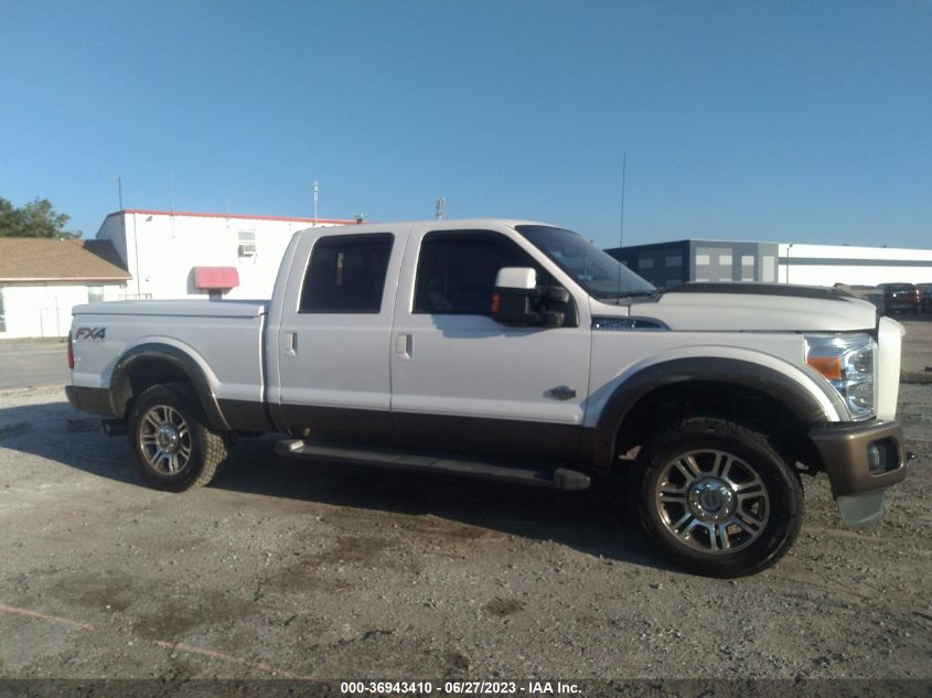 2016 FORD SUPER DUTY F-250 SRW LARIAT/PLATINUM - 1FT7W2BT6GEB52894