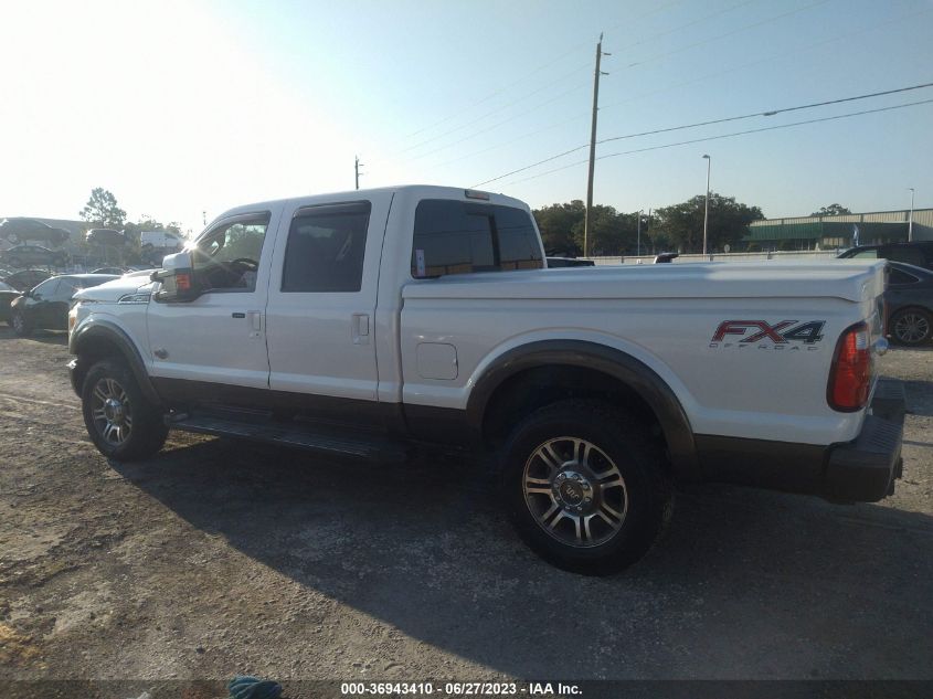 2016 FORD SUPER DUTY F-250 SRW LARIAT/PLATINUM - 1FT7W2BT6GEB52894