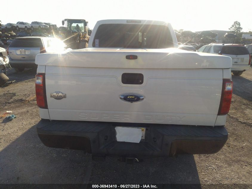 2016 FORD SUPER DUTY F-250 SRW LARIAT/PLATINUM - 1FT7W2BT6GEB52894