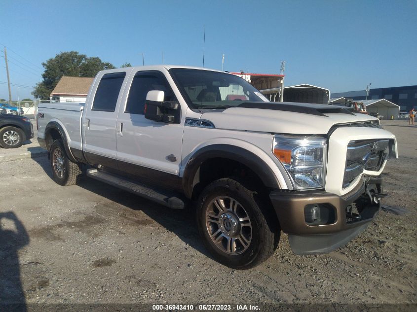 2016 FORD SUPER DUTY F-250 SRW LARIAT/PLATINUM - 1FT7W2BT6GEB52894