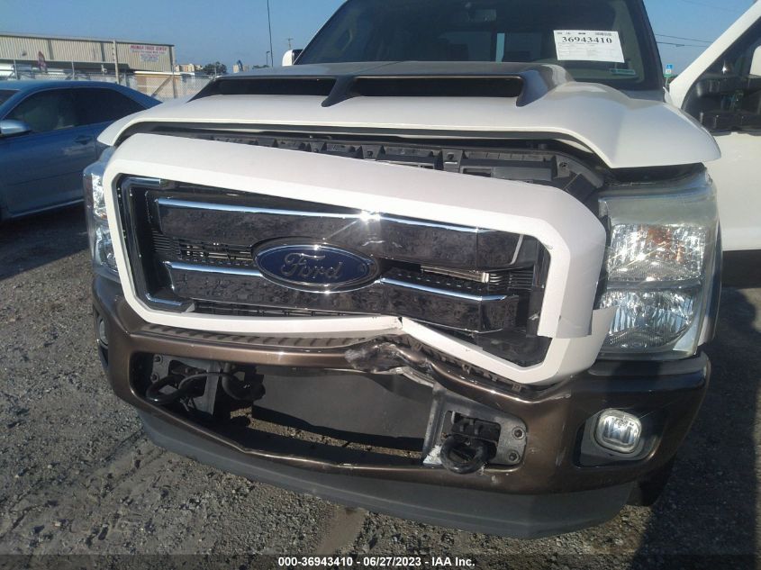 2016 FORD SUPER DUTY F-250 SRW LARIAT/PLATINUM - 1FT7W2BT6GEB52894