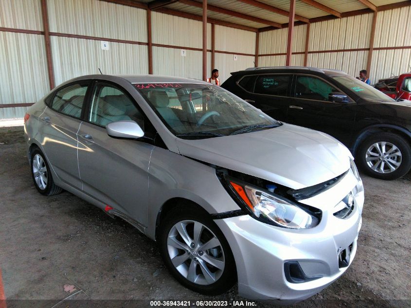 2013 HYUNDAI ACCENT GLS/SE - KMHCU4AE9DU462943