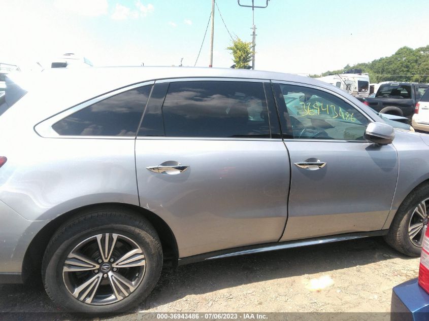 2017 ACURA MDX - 5FRYD4H33HB000633