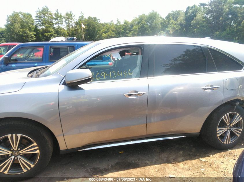 2017 ACURA MDX - 5FRYD4H33HB000633