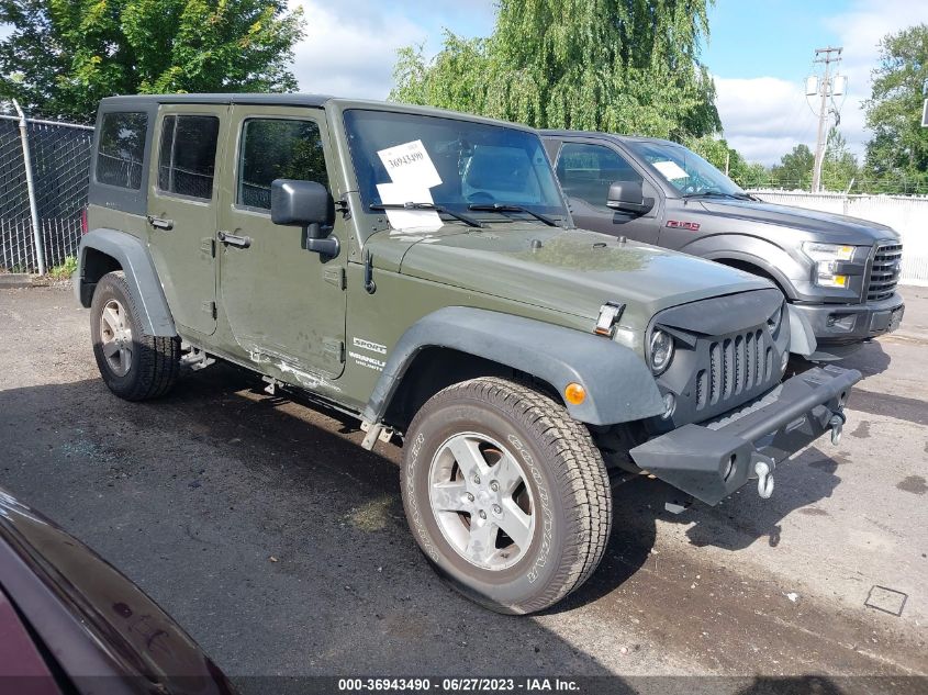 2015 JEEP WRANGLER UNLIMITED SPORT - 1C4HJWDG7FL669867