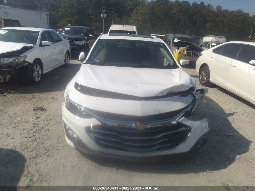 2022 CHEVROLET MALIBU LT - 1G1ZD5ST3NF136135