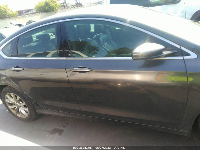 2015 CHRYSLER 200 C - 1C3CCCCB2FN602627