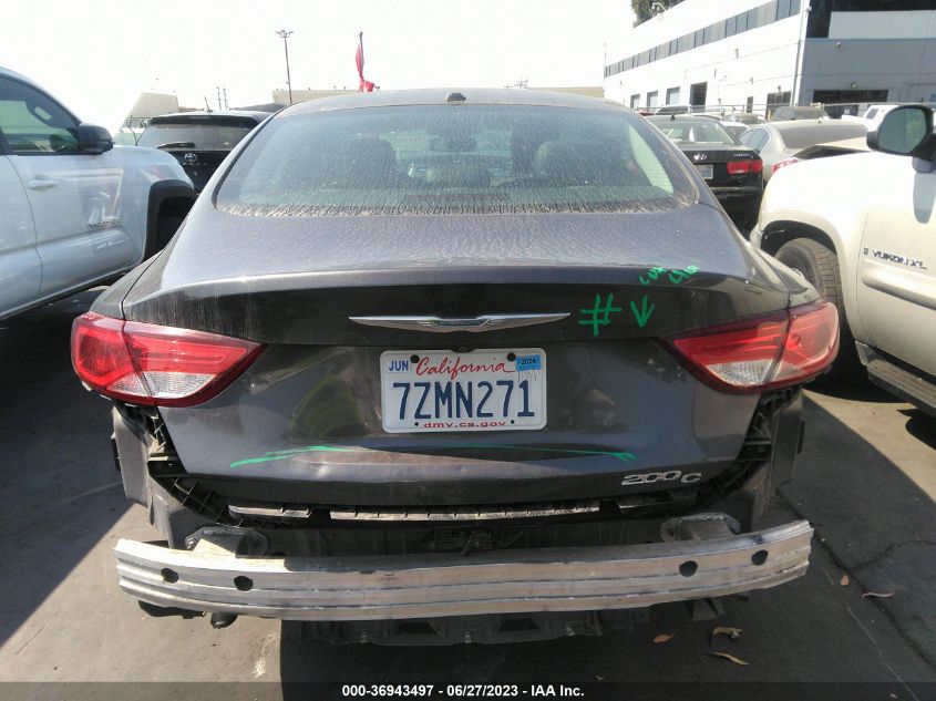 2015 CHRYSLER 200 C - 1C3CCCCB2FN602627