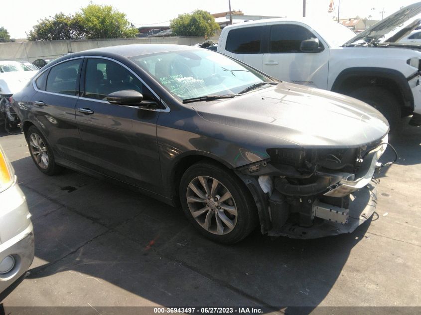 2015 CHRYSLER 200 C - 1C3CCCCB2FN602627