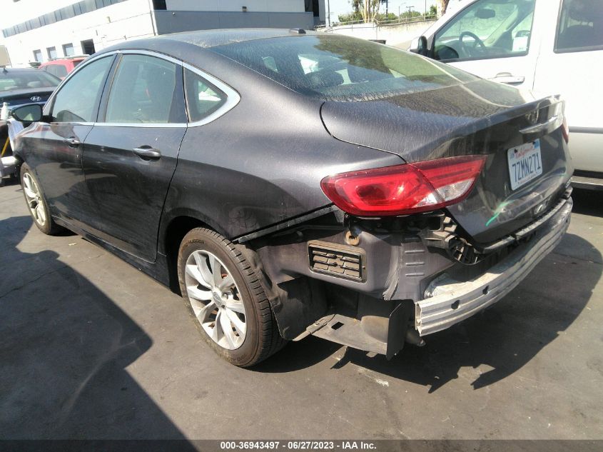 2015 CHRYSLER 200 C - 1C3CCCCB2FN602627